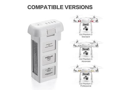 DJI Drone Replacement Batteries Long Lasting for Phantom 3 4 Mini 2 3 Mavic 2 and Pro