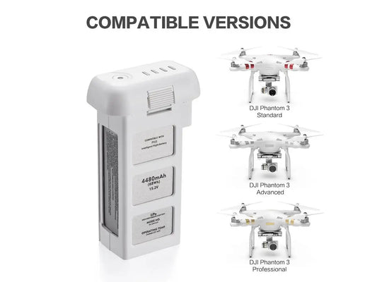 DJI Drone Replacement Batteries Long Lasting for Phantom 3 4 Mini 2 3 Mavic 2 and Pro